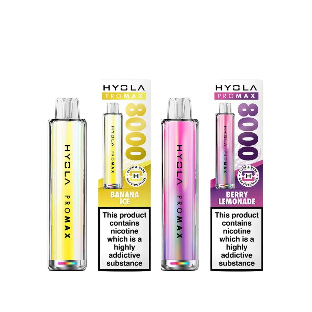 Hyola Pro Max 8000 Puffs Prefilled & Reusable Pod Kit