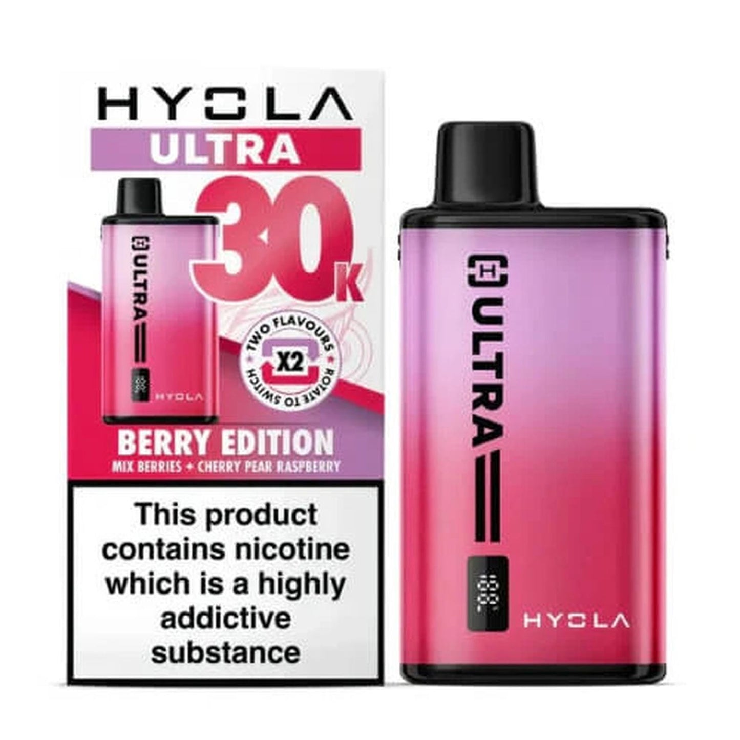 Hyola Ultra 30k Prefilled Pod Vape Kit | Box of 5