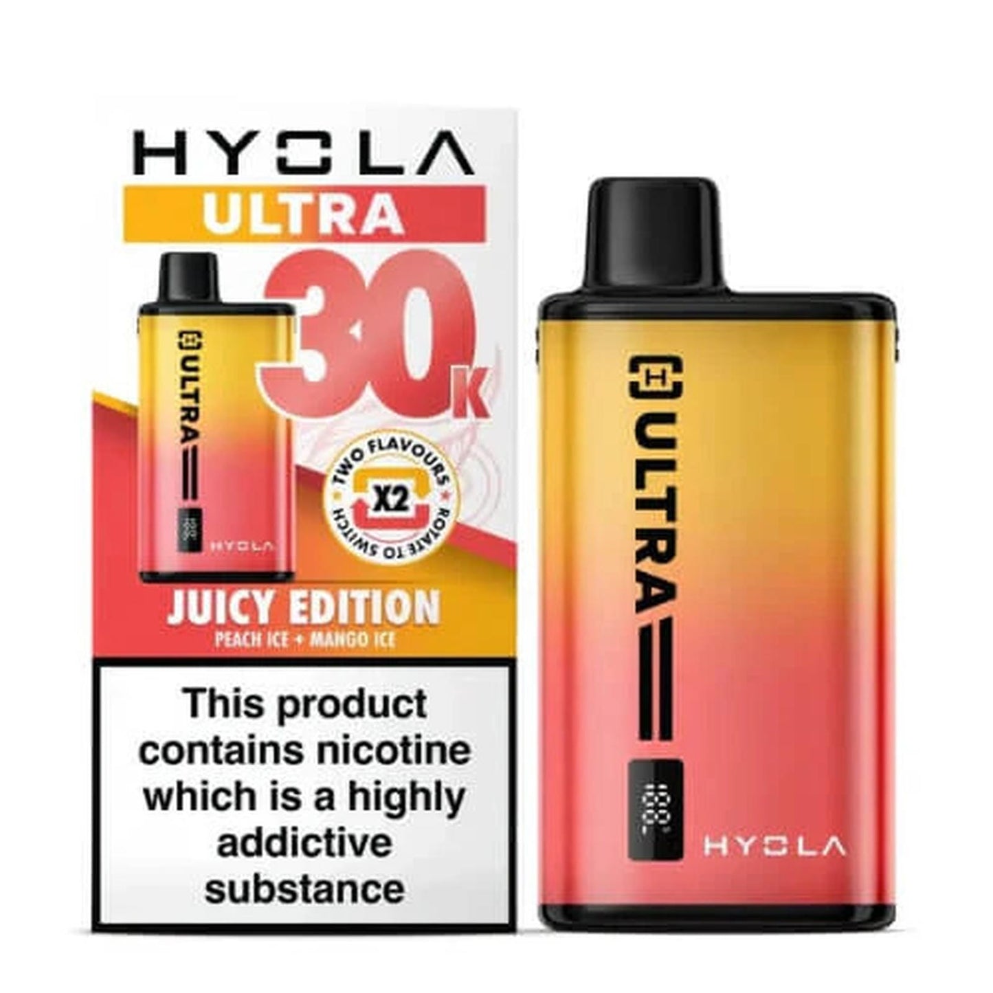 Hyola Ultra 30k Prefilled Pod Vape Kit | Box of 5