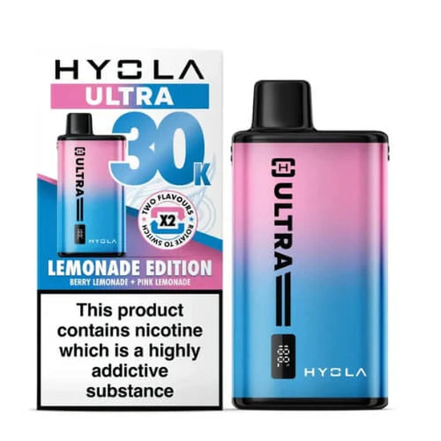 Hyola Ultra 30k Prefilled Pod Vape Kit | Box of 5