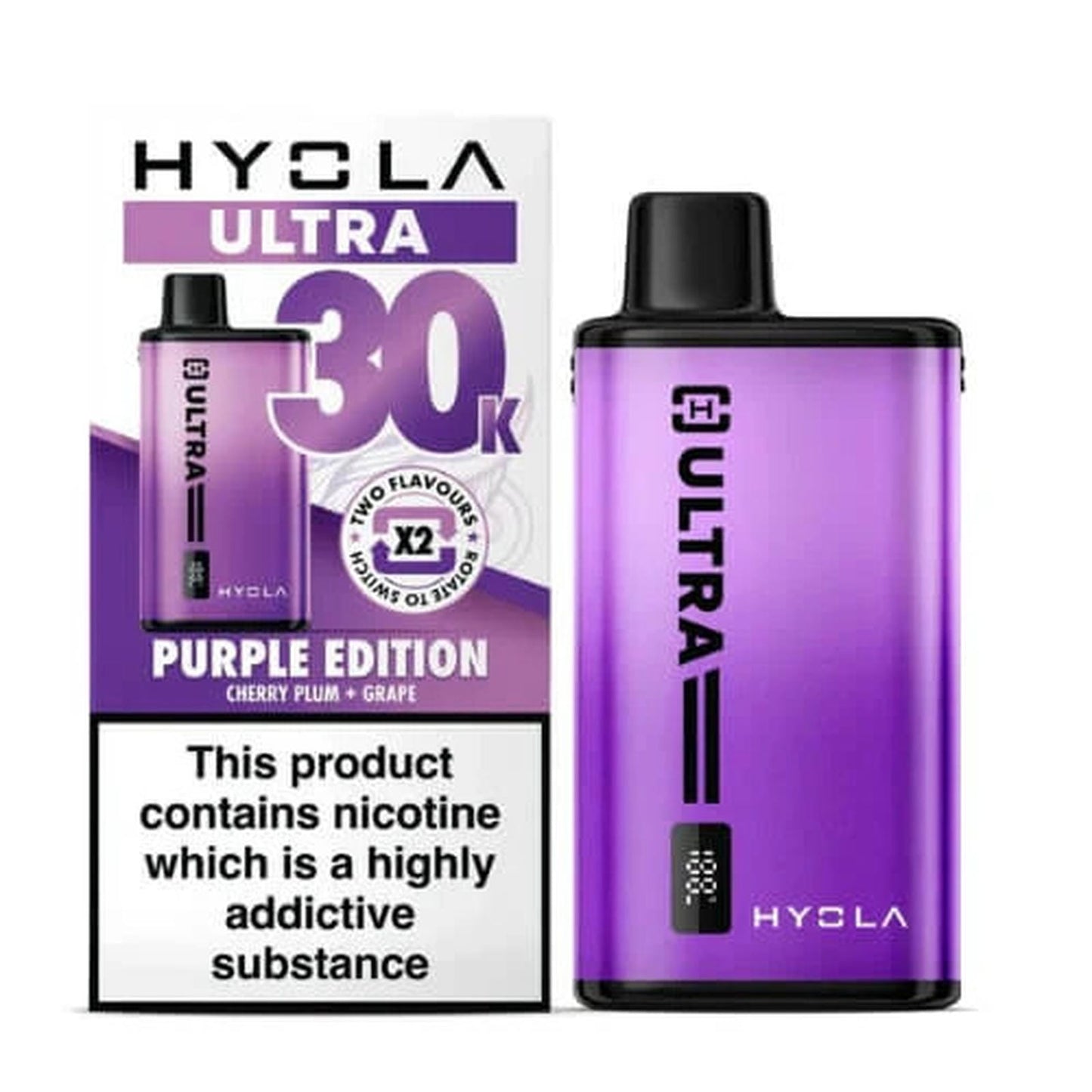 Hyola Ultra 30k Prefilled Pod Vape Kit | Box of 5
