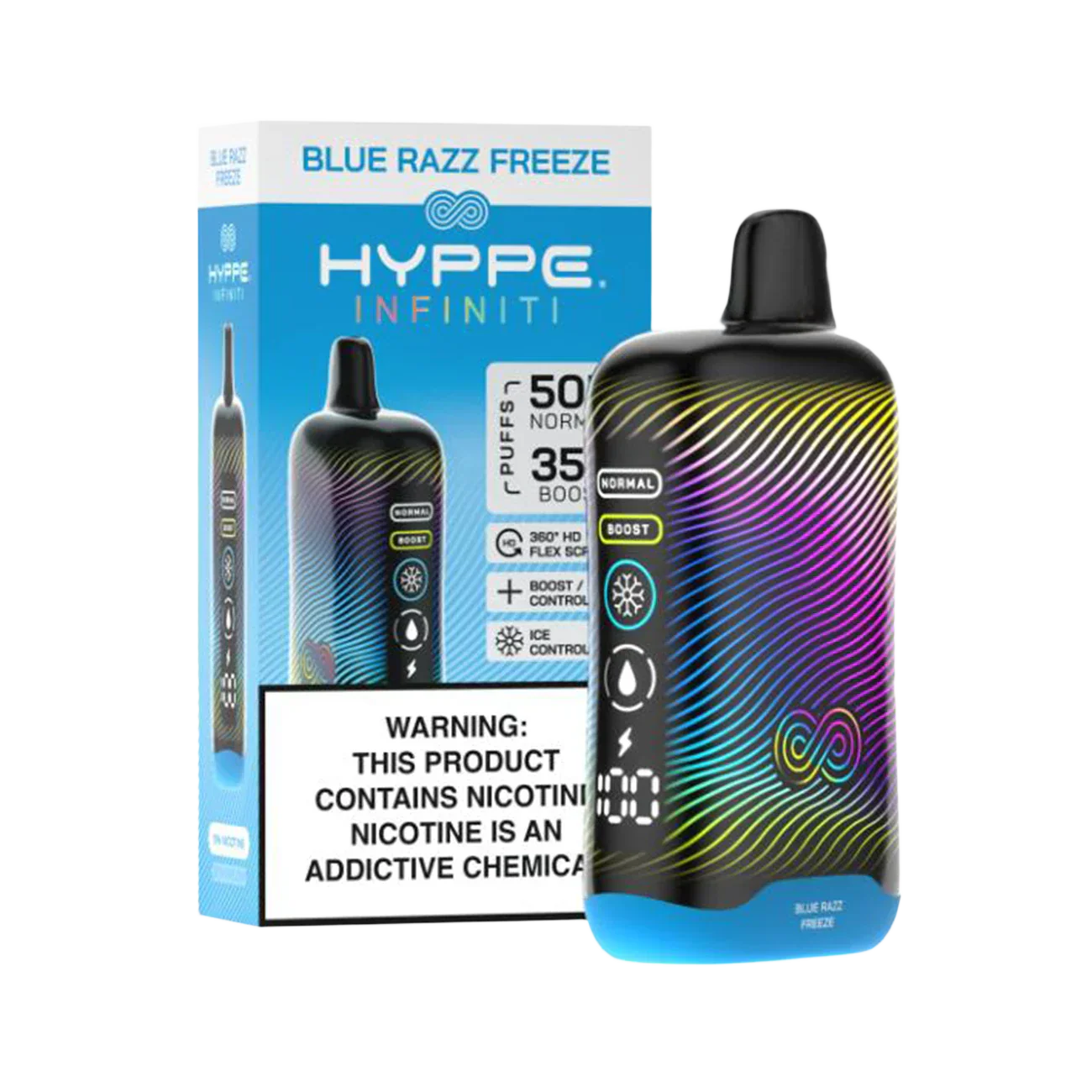 Hyppe Infiniti 50000 Puffs Einweg-E-Zigarette