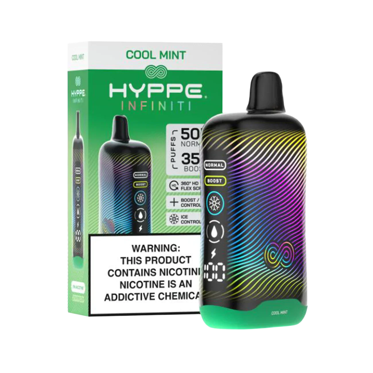Hyppe Infiniti 50000 Puffs Einweg-E-Zigarette