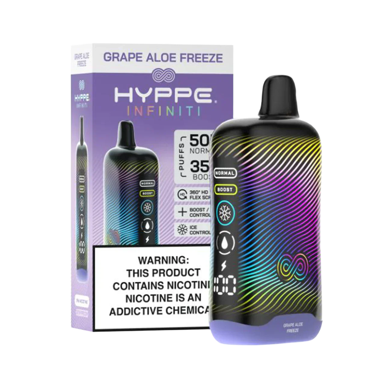 Hyppe Infiniti 50000 Puffs Einweg-E-Zigarette