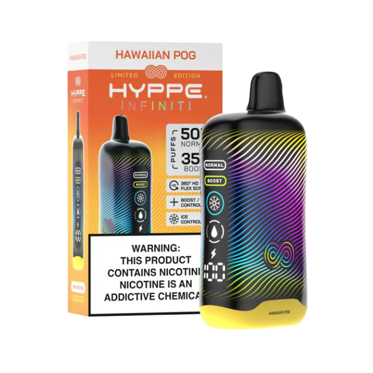 Hyppe Infiniti 50000 Puffs Einweg-E-Zigarette