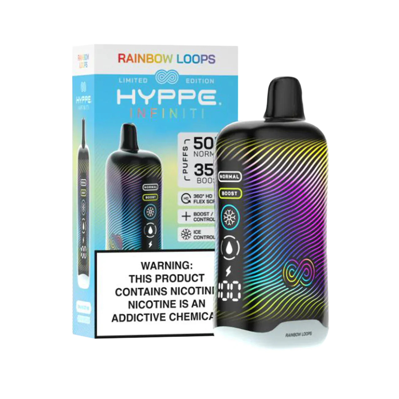 Hyppe Infiniti 50000 Puffs Einweg-E-Zigarette