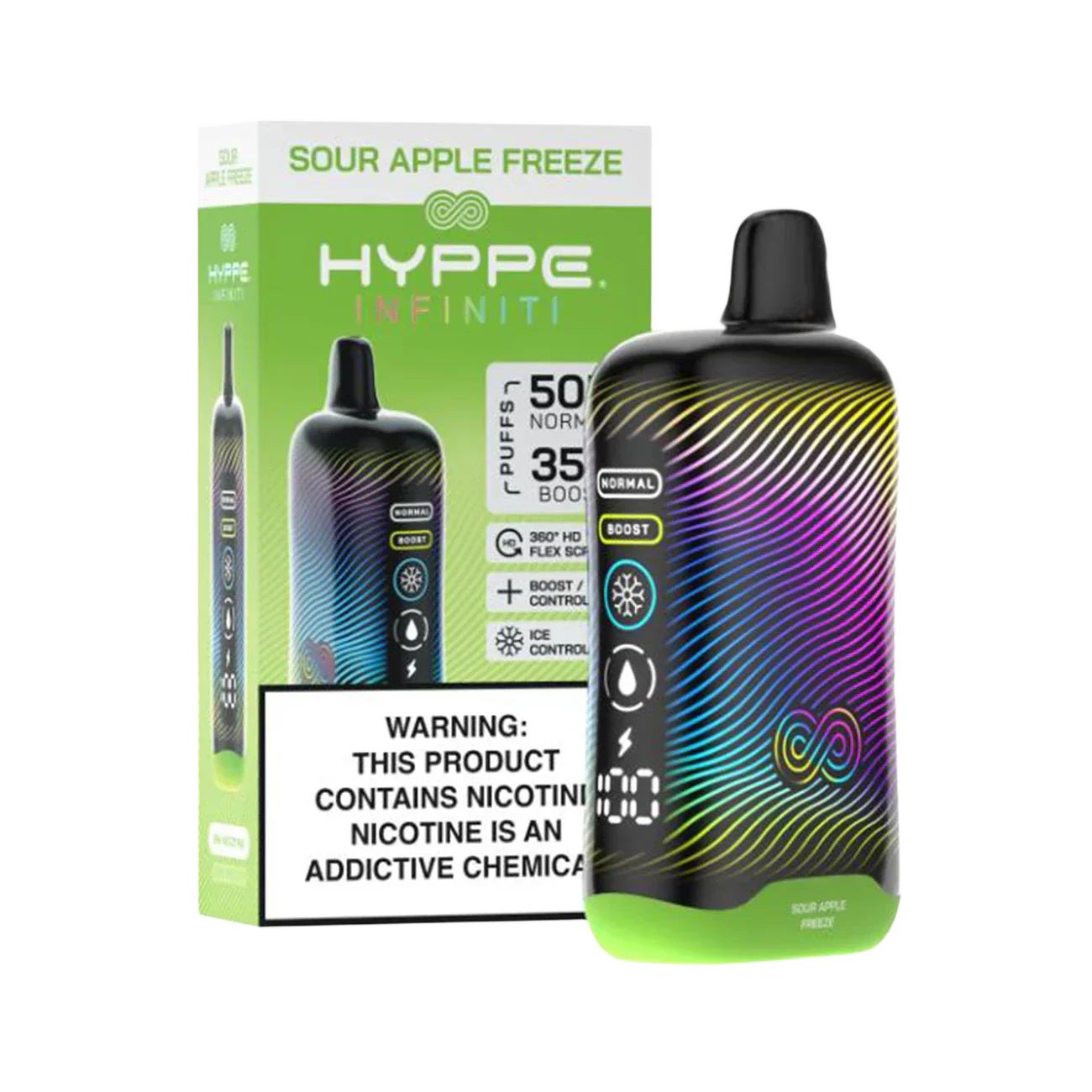 Hyppe Infiniti 50000 Puffs Einweg-E-Zigarette
