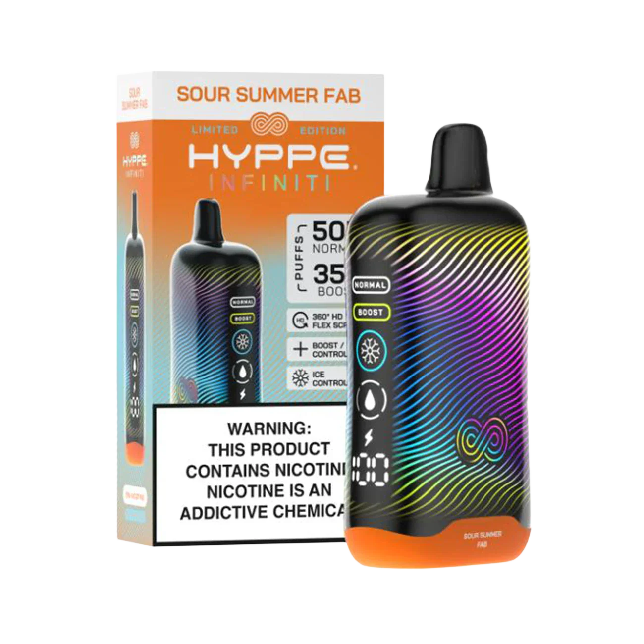 Hyppe Infiniti 50000 Puffs Einweg-E-Zigarette