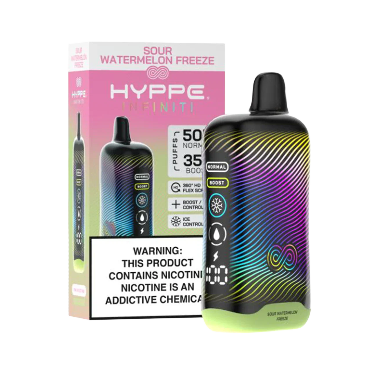 Hyppe Infiniti 50000 Puffs Einweg-E-Zigarette