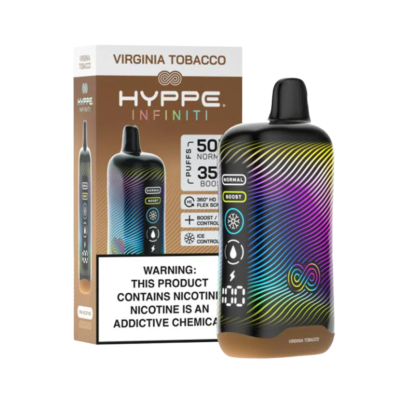 Hyppe Infiniti 50000 Puffs Einweg-E-Zigarette