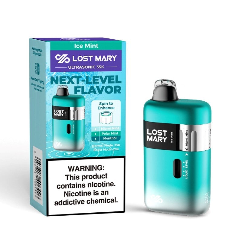 Lost Mary Ultrasonic 35K Disposable Vape 20ml 5% (35000 Puffs)