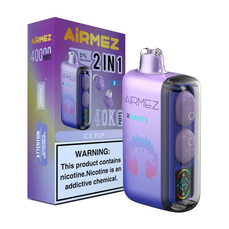 AiRMEZ Xbeats 40K Disposable Vape 20ml .5%