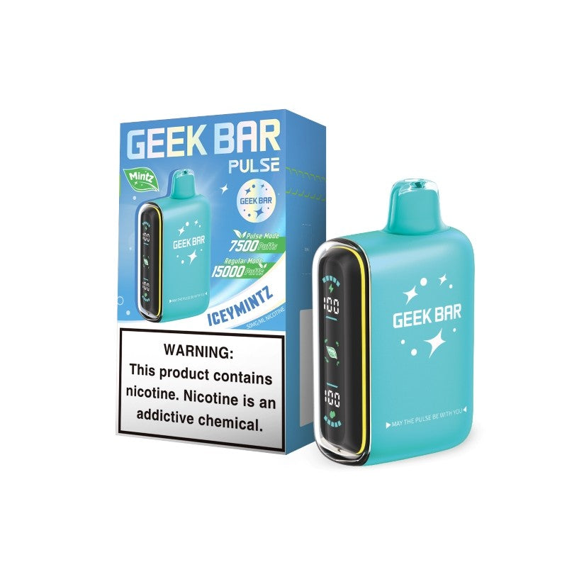 Geek Bar Pulse 15000 Mintz Edition Disposable Vape 16ml 5%