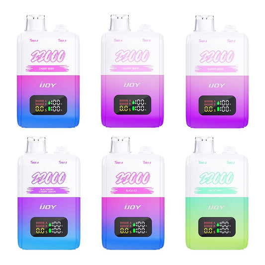 iJOY SD22000 Einweg-Vape-Kit mit Doppeltank, 30 ml