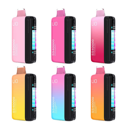 iJOY Lio SS40000 Einweg-Vaporizer, 22 ml, 5 %