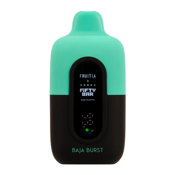 Baja Burst Fruitia x Fifty Bar 20K