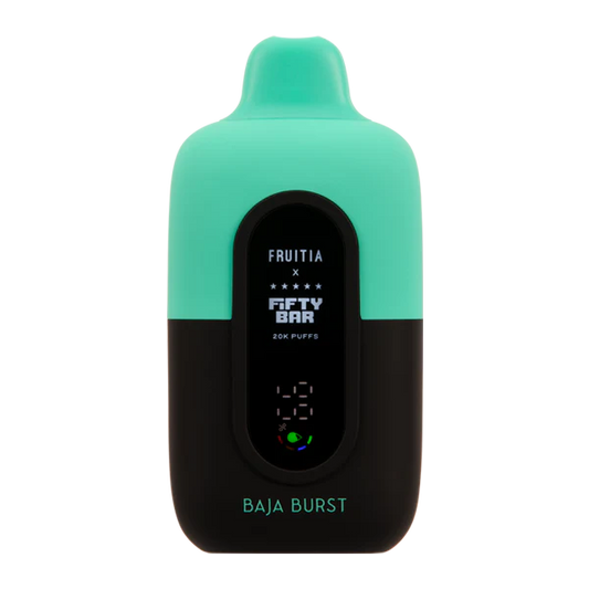 Baja Burst Fruitia x Fifty Bar 20K