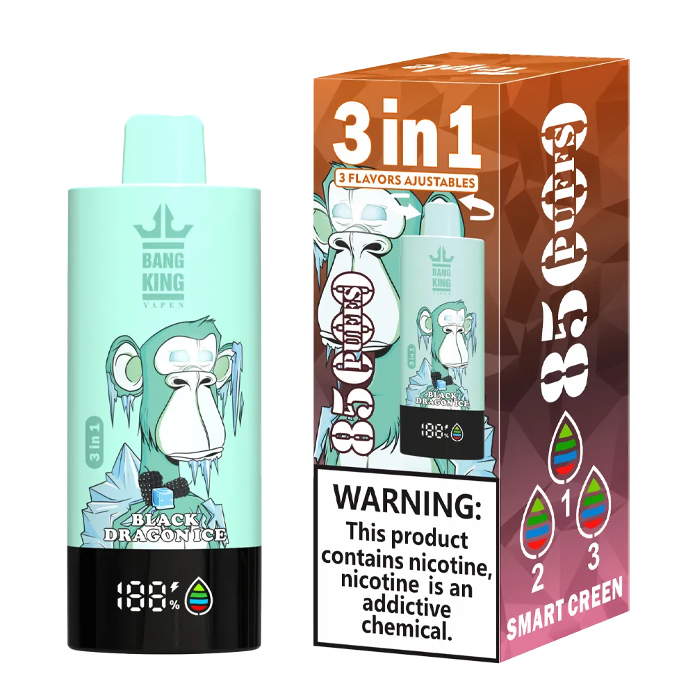 Bang King Triple 85K 3‑in‑1 Disposable Vape | 85.000 Puffs | Triple Flavor Pods