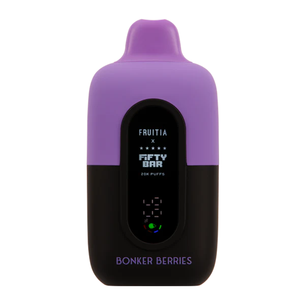 Bonker Berries Fruitia x Fifty Bar 20K