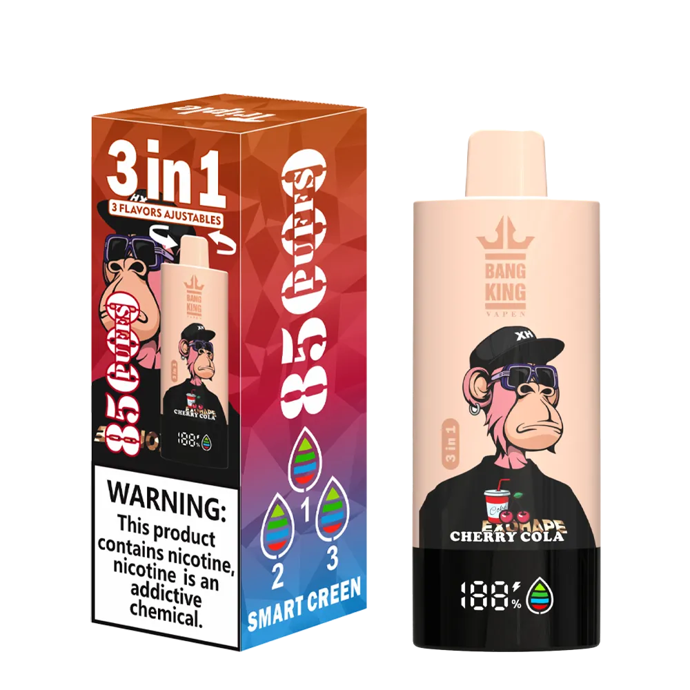 Bang King Triple 85K 3‑in‑1 Disposable Vape | 85.000 Puffs | Triple Flavor Pods