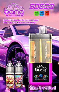 Bang 60K Refillable 2-in-1 Disposable Vape – 60.000 Puffs | Dual Flavor | Refill Kit Compatible