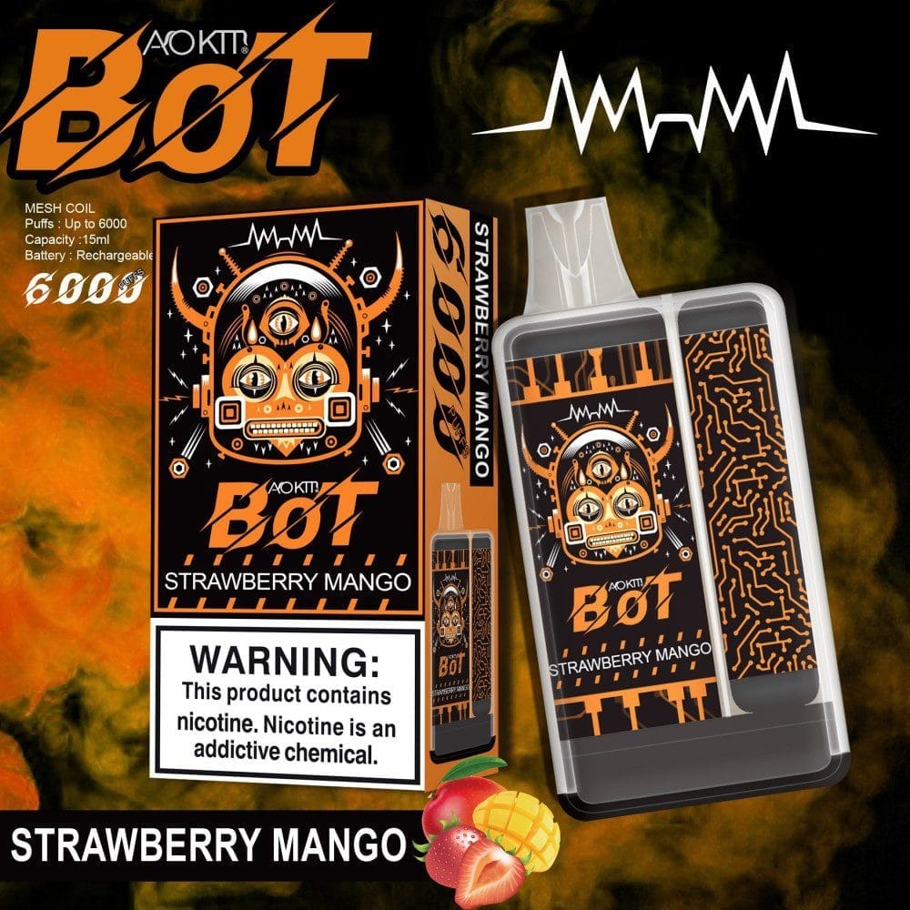 Aokit Vape BOT 6000 Puffs Bulk Buy Wholesale