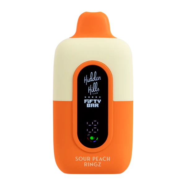 Sour Peach Ringz Hidden Hills x Fifty Bar 20K
