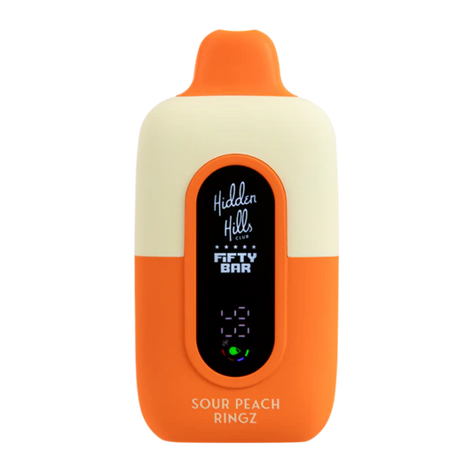 Sour Peach Ringz Hidden Hills x Fifty Bar 20K