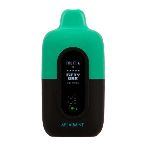 Spearmint Fruitia x Fifty Bar 20K