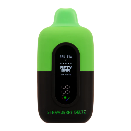 Strawberry Beltz Fruitia x Fifty Bar 20K