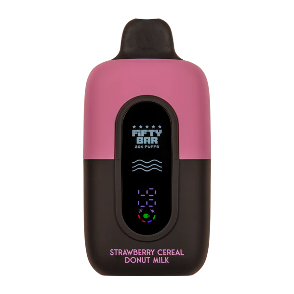 Strawberry Cereal Donut Milk Fifty Bar 20K