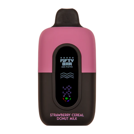 Strawberry Cereal Donut Milk Fifty Bar 20K