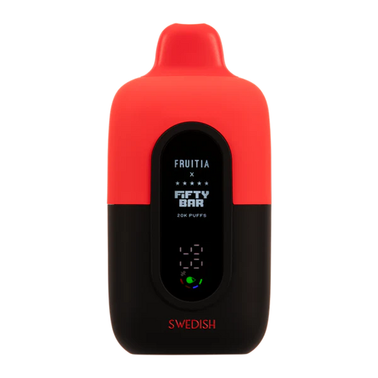 Swedish Fruitia x Fifty Bar 20K