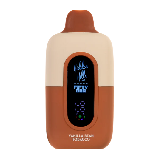 Vanilla Bean Tobacco Hidden Hills x Fifty Bar 20K