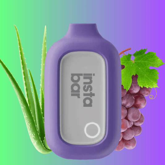 Insta Bar Jar 4000 Einweg-Vape – Aloe Traube