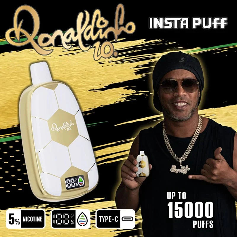 Ronaldinho 10 15K Einweg-E-Zigarette (5%, 15000 Züge)