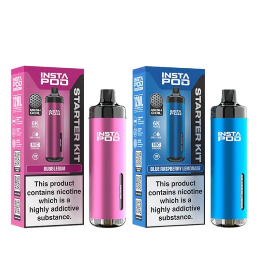 Instafill Vape Insta Pod 6000 Prefilled & Reusable Kit