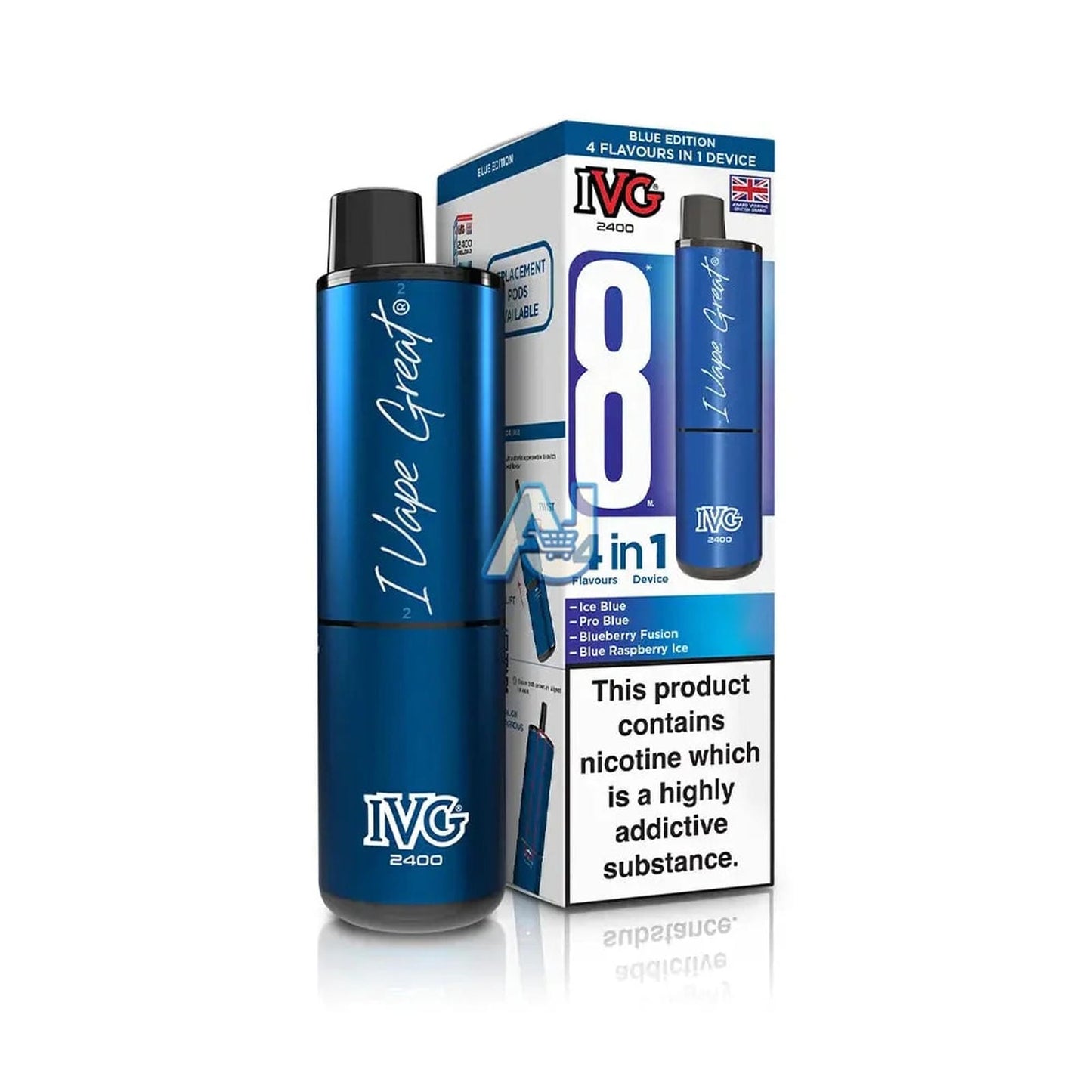 IVG 2400 Puffs Prefilled Pod Vape Kit