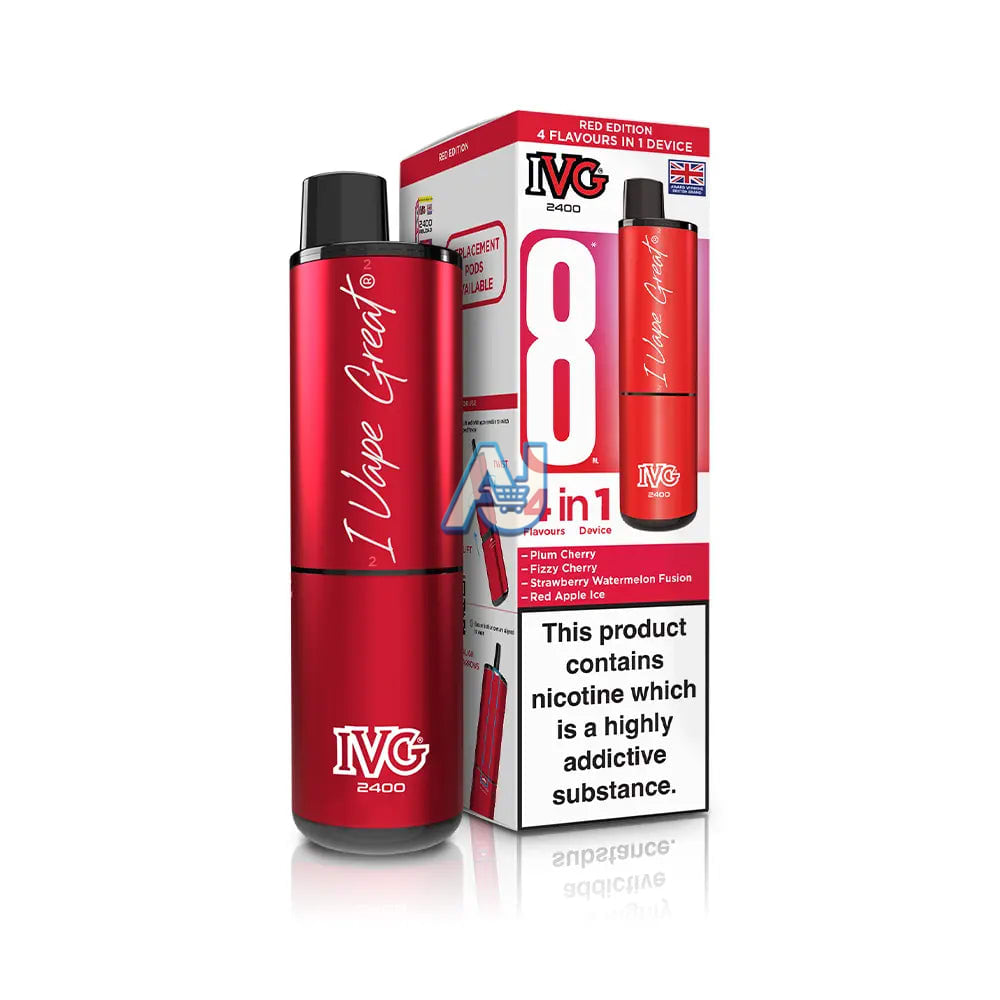 IVG 2400 Puffs Prefilled Pod Vape Kit