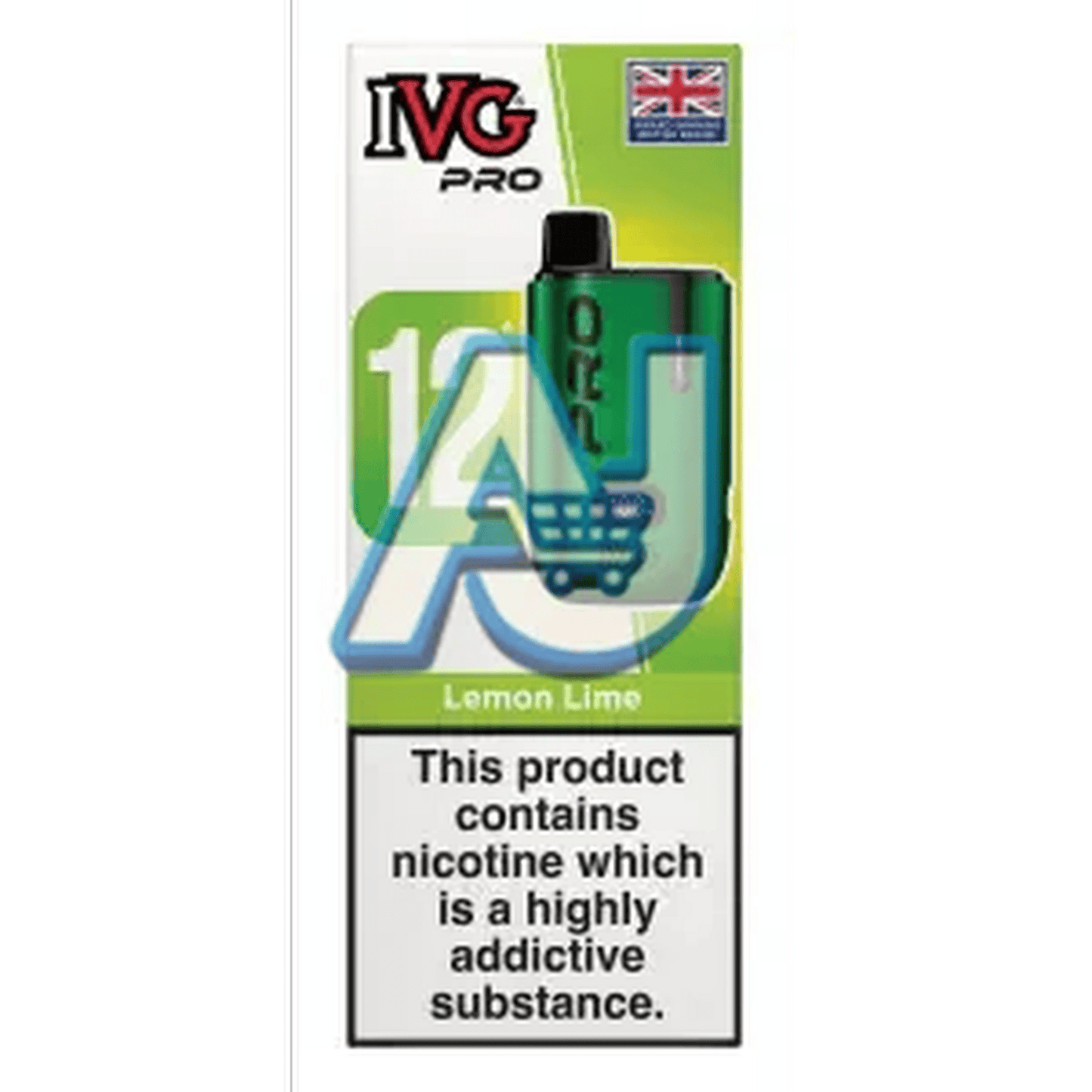 IVG Pro 12 10000 Puffs Prefilled Pod Vape Kit