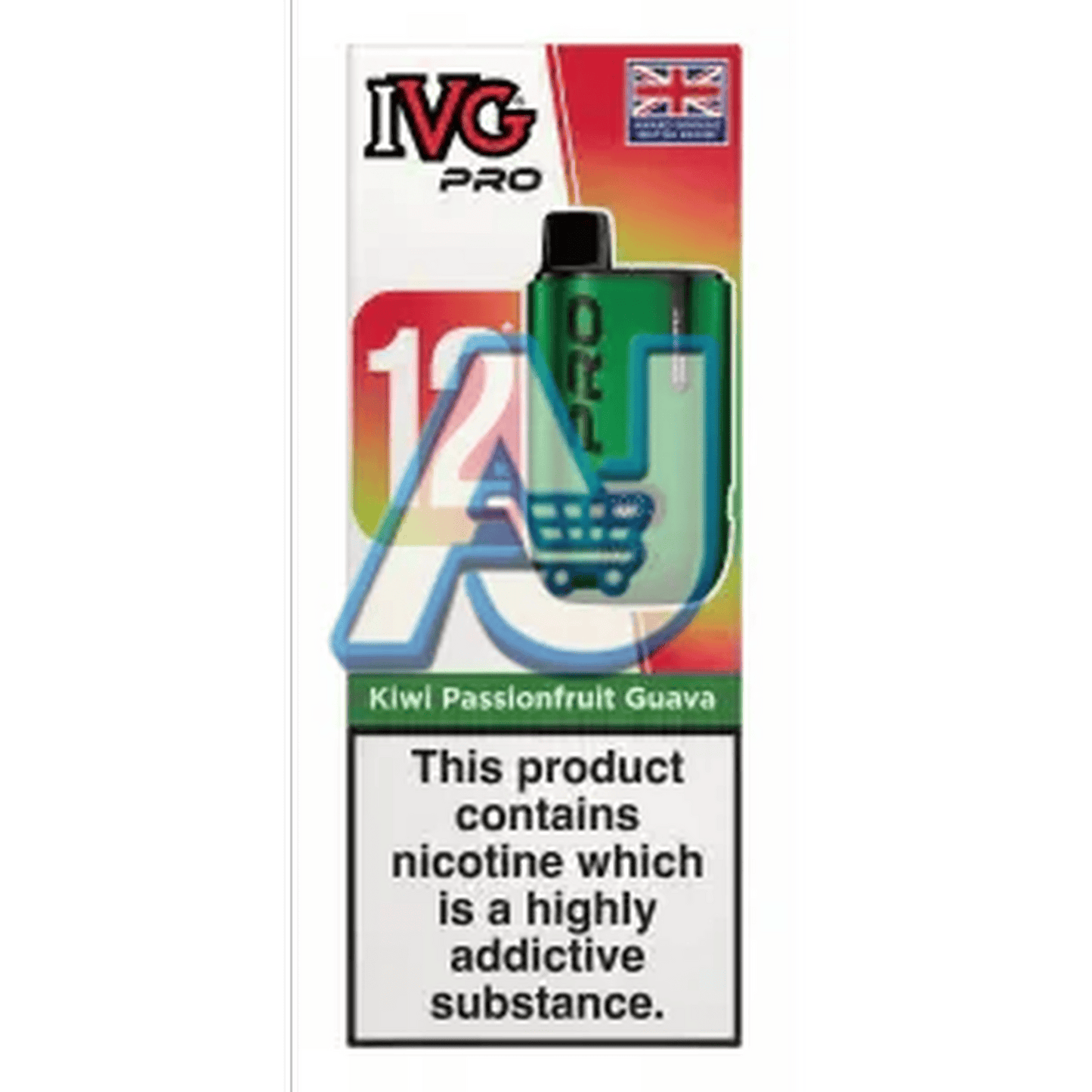IVG Pro 12 10000 Puffs Prefilled Pod Vape Kit