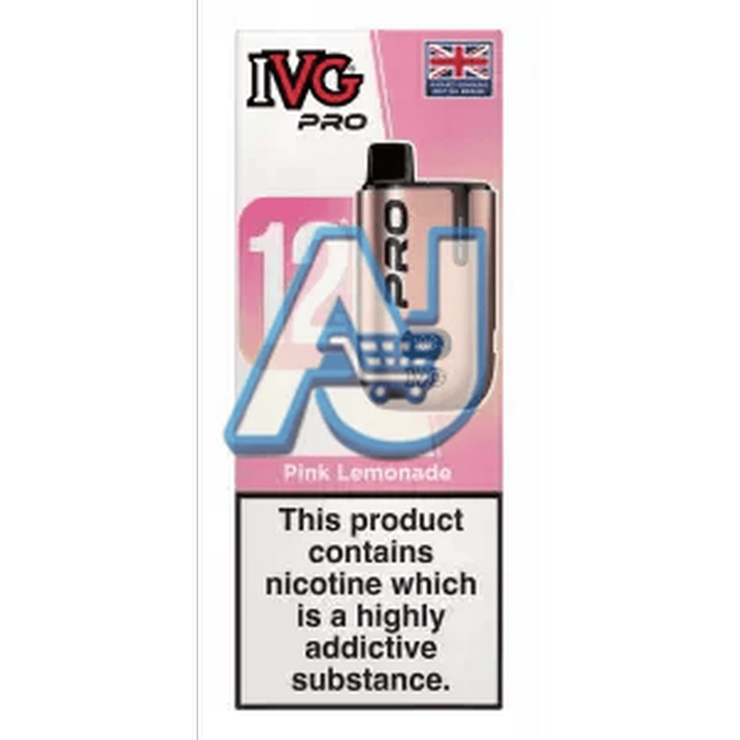 IVG Pro 12 10000 Puffs Prefilled Pod Vape Kit