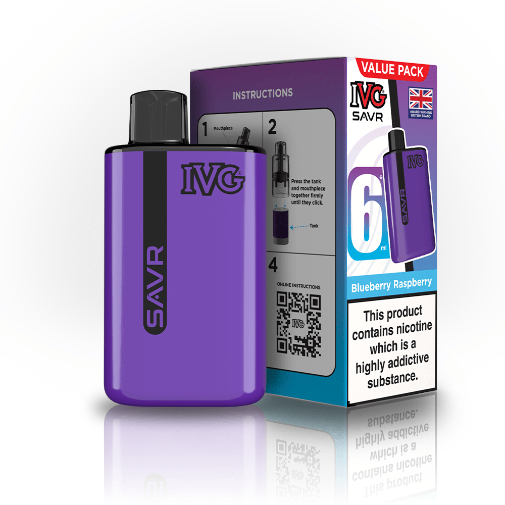 IVG SAVR 3000 Puffs Prefilled Pod Kit | Box of 5
