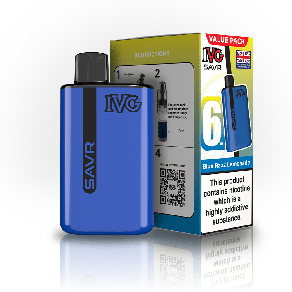 IVG SAVR 3000 Puffs Prefilled Pod Kit | Box of 5