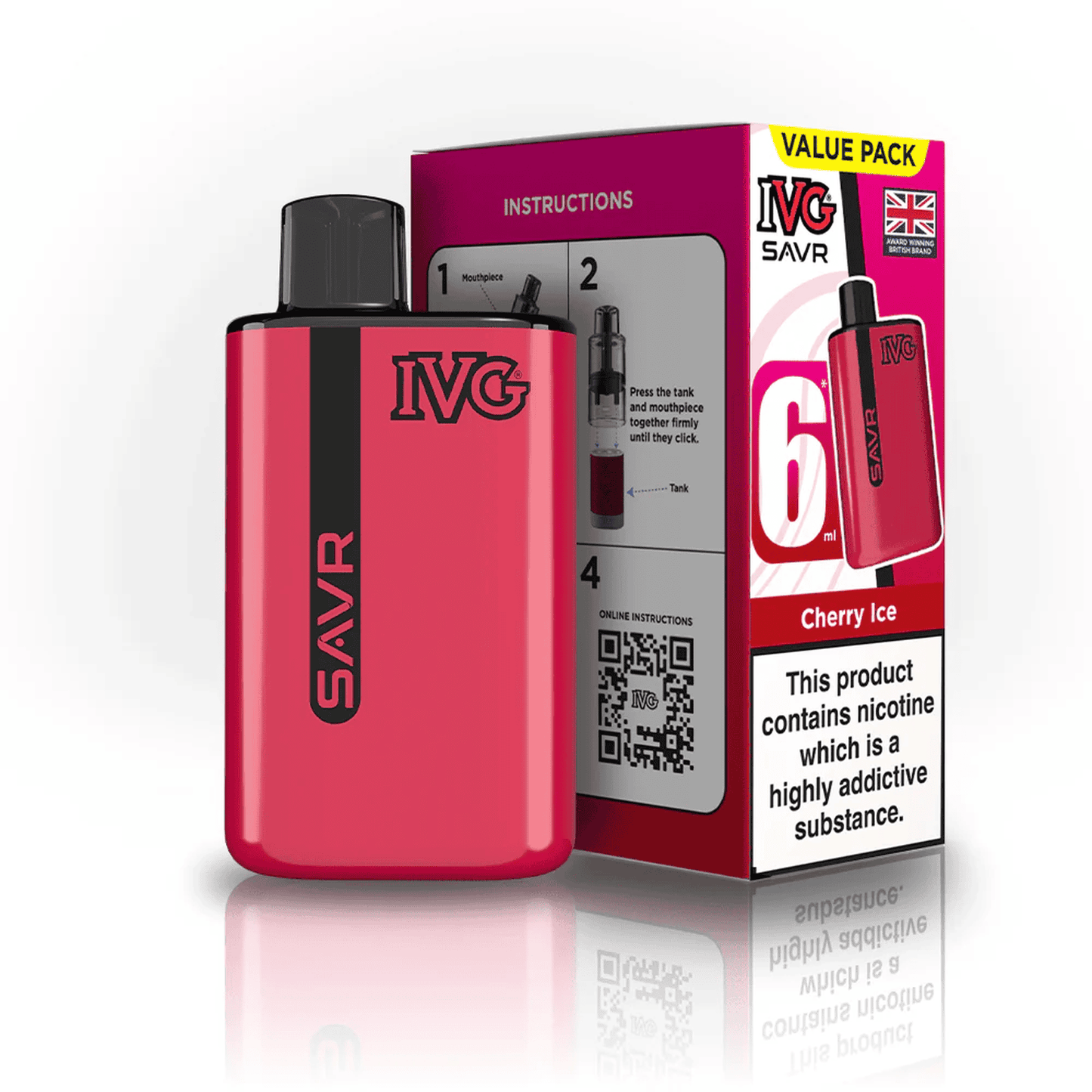 IVG SAVR 3000 Puffs Prefilled Pod Kit | Box of 5