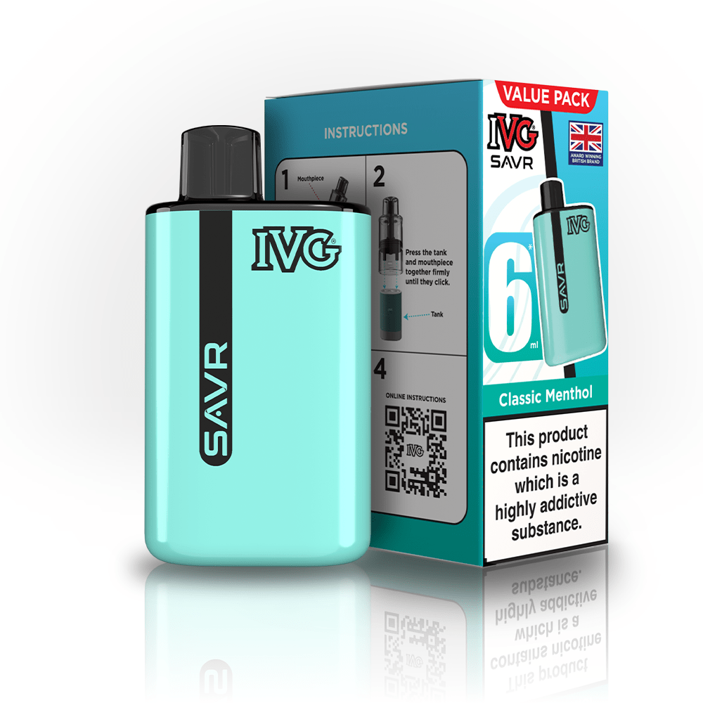 IVG SAVR 3000 Puffs Prefilled Pod Kit | Box of 5