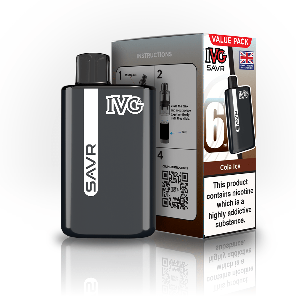 IVG SAVR 3000 Puffs Prefilled Pod Kit | Box of 5