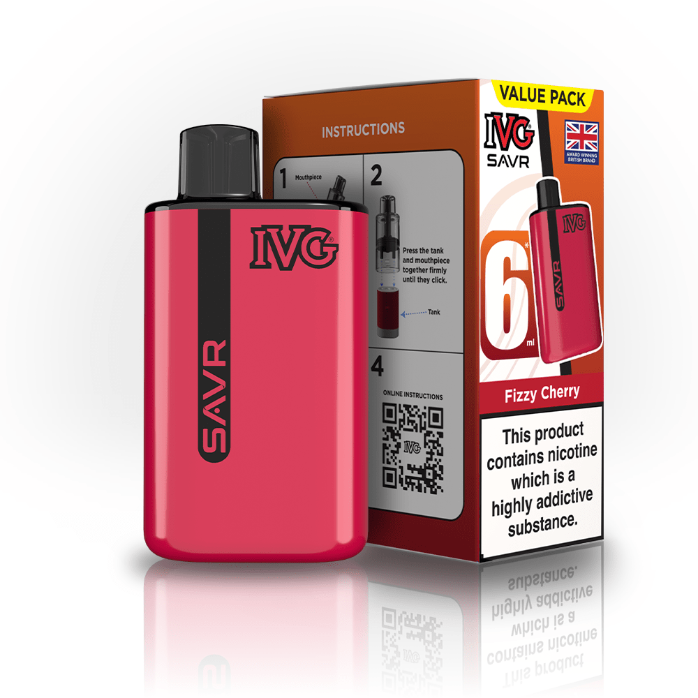 IVG SAVR 3000 Puffs Prefilled Pod Kit | Box of 5