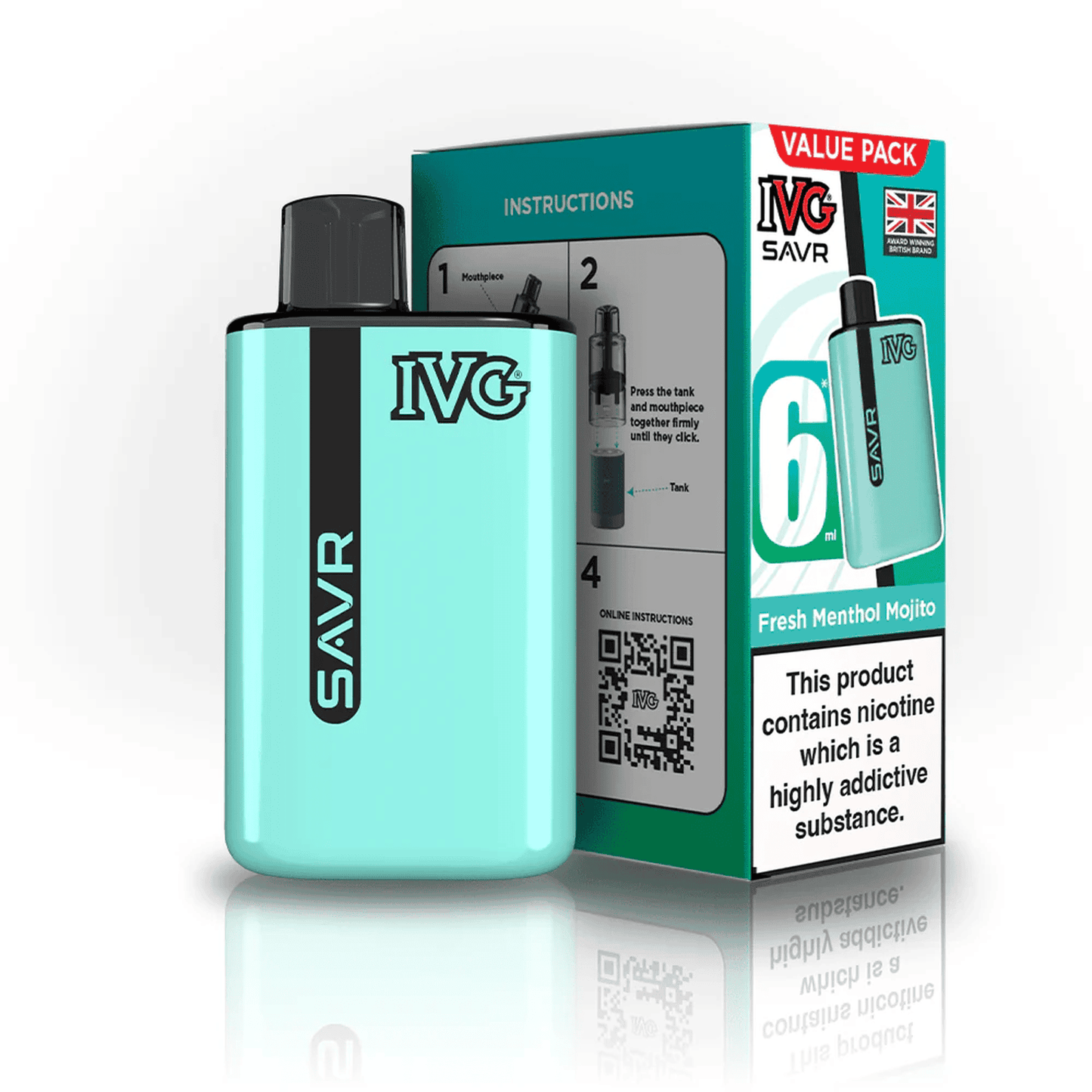 IVG SAVR 3000 Puffs Prefilled Pod Kit | Box of 5