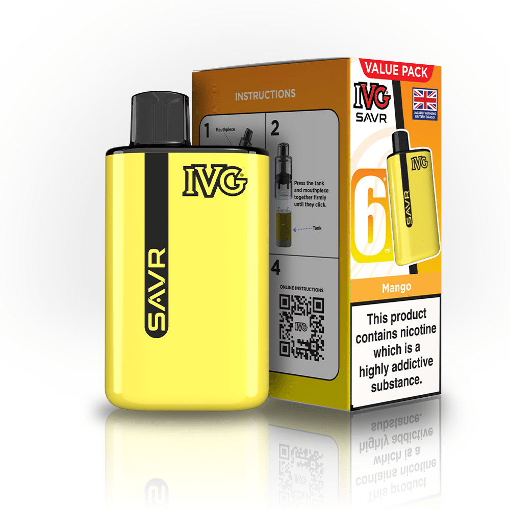 IVG SAVR 3000 Puffs Prefilled Pod Kit | Box of 5